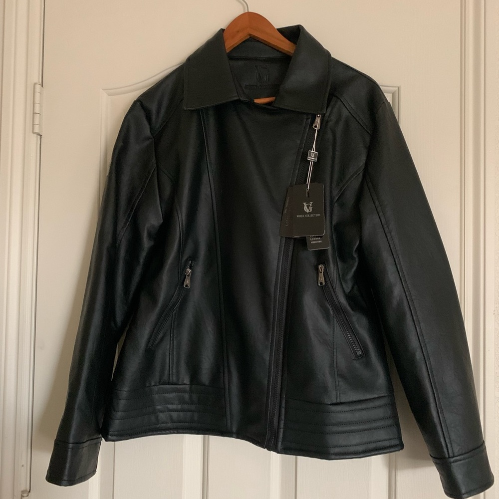 VG World Collection Faux Leather jacket